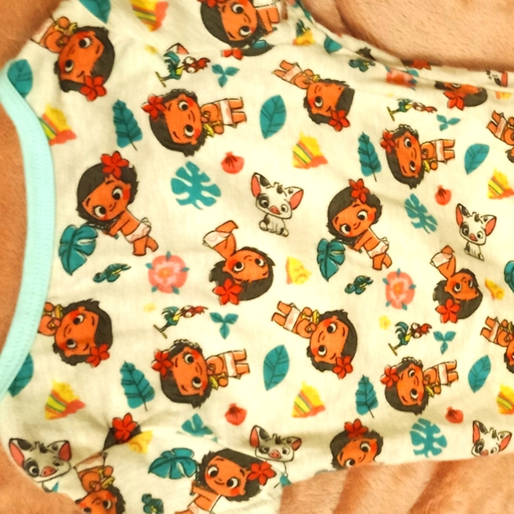 Moana baby onesie